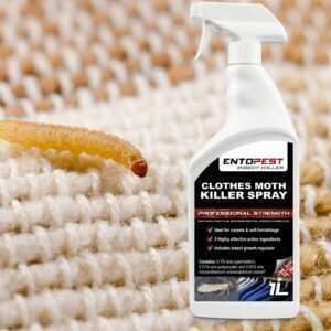 Chrysanthemum Clothes & Carpet Moth Killer Spray